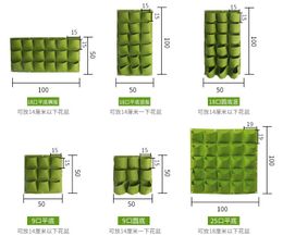 パティオ、芝生ガーデンは植物の壁袋を供給します