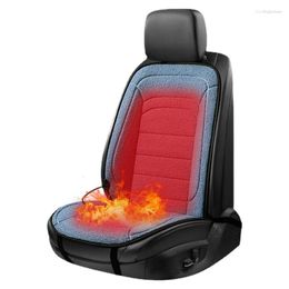 Car Seat Covers Heated For Cars Electric Heating Cushion Winter Cover Warmer 12V Back And