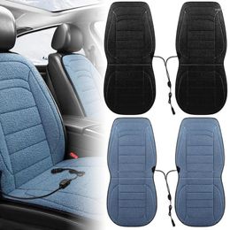 Car Seat Covers Universal Fit Heated Cover Auto Interior Protection Styling Protector Accessories