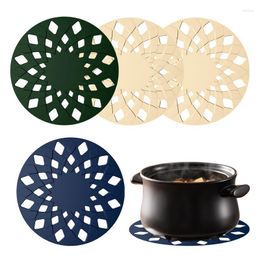 Table Mats Trivet Mat Heat Resistant Trivets For Dishes Silicone Kitchen Countertop Protector From Pan Reusable Pads
