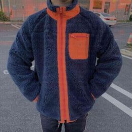 Men's Jackets Mens Down Winter Parka Classic Outdoor Lamb Wool Designer Jacket Letter Embroidery Zipper Couple Warm Coats