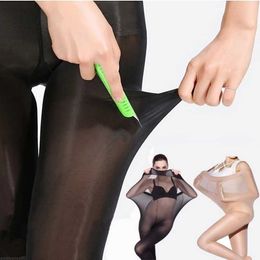 Sexy Socks Plus Size Super Elastic Pantyhose Women's Stockings Bodysuit Modeling Machine Tights 8D Stocking strapped sexy garter lingerie products