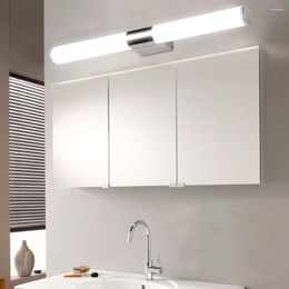 Wall Lamp Modern Bathroom Lighting 5W 6W 8W 90-260V Mounted Waterproof Led Mirror Light Stainless Steel Sconces