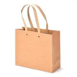 Jewelry Pouches High Quality Rectangle Paper Bag With Nylon Handles Mixed Size Festival Party Gifts Box Packaging Shopping Bags