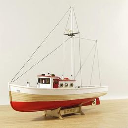 Model Set Version Beginner Ship Model kit Scale 166 Naxox Boat Model DIY Puzzle assembly kit Detailed English Manuals 230625