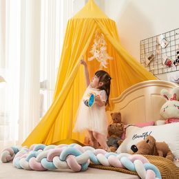 Other Bedding Supplies Dreamy Bed Canopy for Girls Princess Round Dome Mosquito Net Tent Kids' Bedroom Play Area and Reading Nook TJ7292 230626