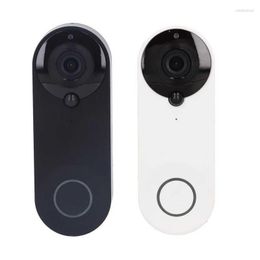 Doorbells 1080P 2 Way WIFI Video Doorbell Camera Wide Angle Lens PIR Motion Detection Audio IR Night For Home Security