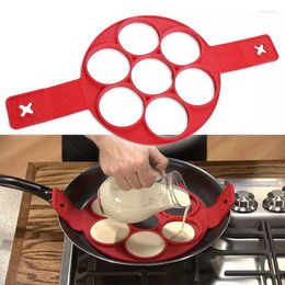 Baking Moulds Kitchen Pancake Maker Mould Silicone Moulds Mat Nonstick Cooking Tool Egg Cooker Pan Decorating Accessories Pf9167