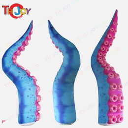 Inflatable Bouncers Playhouse Swings Personalized green blue giant inflatable octopus tentacle tentacle inflatable big inflatable antenna 230626