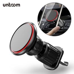 Magnetic Car Air Vent Clip Magnet Car Phone Mount Mobile Cell Phone Stand GPS Support for iPhone 13 12 Pro Huawei Xiaomi Samsung