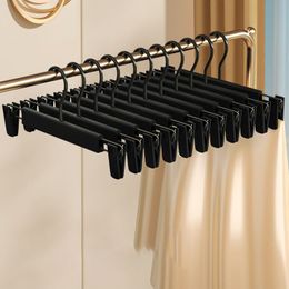 Hangers Racks 10 20pcs Strong Scrub Trouser Hanger Pants Organizer Closet JK Skirt Clip Drying Clothes Underwear 230625