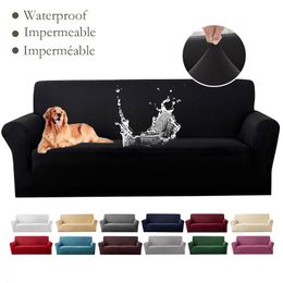 Chair Covers Waterproof Elastic Sofa for Living Room ArmChair Couch Cover Corner Lshape Slipcover Furniture Protector 1PC 230625