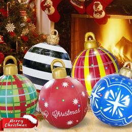 Party Balloons 60cm Christmas Ball Decoration Funny Toy Outdoor Atmosphere Inflatable Toys For Home Christmas Gift Ball Balloon Navida 230625