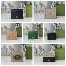 NEW Design Wallets Letter Luxury Brand Design Plaid Lambskin Pattern Pouch Women's Boy Purs 723786