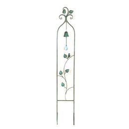 Staffa da giardino, staffa per piante in vaso, staffa in metallo rosa