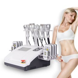 Portable 40k Ultrasonic Cavitation Machine 8 In 1 Vacuum Body Slimming Radio frequency Lipolaser Salon Beauty Health Machine