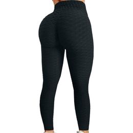 Leggings Women's Leggings 17color bubble pants mesh red INS hip jacquard yoga pants sports leggings women 230324