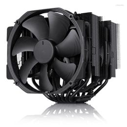 Computer Coolings Fans & Noctua NH-D15 D15S D15 Chromax.black 6 Heatpipe Dual Tower Design CPU Cooler 140mm PWM Cooling Fan For Intel AMD