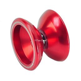 Yoyo Yoyo Ball Red Magic YoYo T6 Rainbow Aluminum Professional Yo-Yo Toy 230625