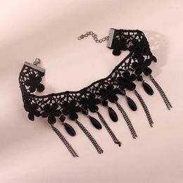 Choker Gothic Necklace Punk Vintage Jewelry Gift Halloween Lolita