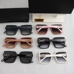 Designer Y sunglasses for womens mens eyeglasses PC lens full frame UV400 sun Colorful Vintage proof womens sun glasses luxury printing oversize Adumbral sl2