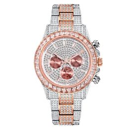 Men;s Diamond Watch designer watches high quality luxury Luminous Quartz-Battery Wristwatches