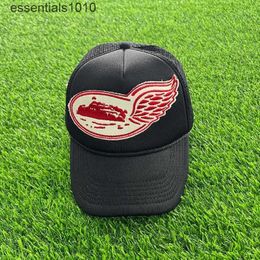 Central Cee Same Type Truck Hat Men and Women Corteizes21s Alcatraz Wing Trucker Hat Spring