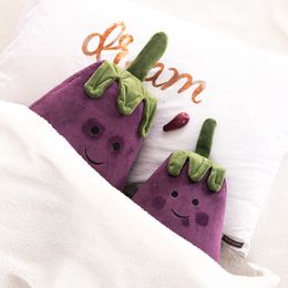 Wholesale new large size multi expression eggplant doll healing doll plush toy girl children gift