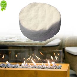 2/3/5pcs Round Fireplace Ceramic Sponge Ceramic Fibre Blanket Wool Sponge Cotton Blanket Firebox Safety Bio Fire Accessorie