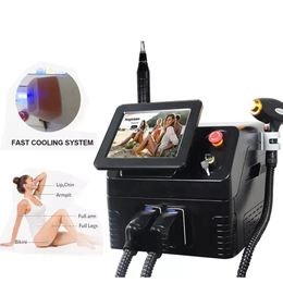 Beauty Items 2-In-1 808nm Diode Laser-Picosecond Laser Machine For Professional Hair Removal Skin Cosmetic Tattoo Pigment Removal Factory Outlet