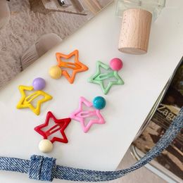 Hair Clips 5 Pcs Pins Y2K-style Girls Clip Headdress Simple Women Jewelry Colorful Styling Hairpin