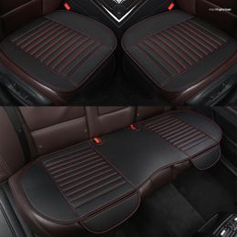 Car Seat Covers Leather Cover For MINI ONE COOPER Paceman Clubman Countryman Chair Pad Mat Cushion Protector Auto Accessories