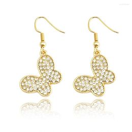 Dangle Earrings 2023 Christmas Gift Ladies Crystal Bijoux Umbrella Pendant Drop For Women Earring Fashion Jewelry E038