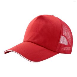 Visors Summer Cotton Caps Fashion Sunscreen Baseball Cap Adjustable Outdoor Sports Hip Hop Hats Visor Mesh Trucker