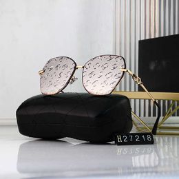 Brand new live broadcast cut edge Sunglasses light luxury fashion wear female sunglasses