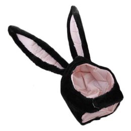 Novelty Games Long Plush Rabbit Ears Hat With Earflaps Year Party Cosplay Women Girls Bunny Ears Hat Bunny Hood Hat Girls Gift 230625