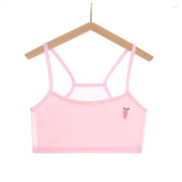 Camisoles & Tanks Children's Underwear Puberty ' First Stage Summer Anti Protrusion Points 10-12 Year Old Girls' Cotton Vest