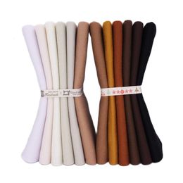 Craft Tools Polyester NonWoven Felt Fabric DIY Sewing Material For Toys Dolls Ornaments Cloth White Black Brown 12 PcsLot 25cmx28cm 230625