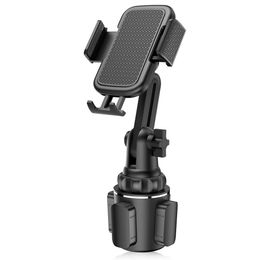 NEW Universal Car Cup Holder Cellphone Mount Stand for Mobile Cell Phones Adjustable Car Cup Phone Mount