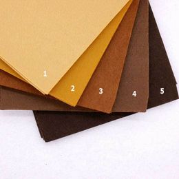 Craft Tools Pure Brown Color Chocolate Felt Cloth 1MM Fabric Polyester Fabrics Needlework Diy Needle Sewing Handmade Fieltro Feltro 230625