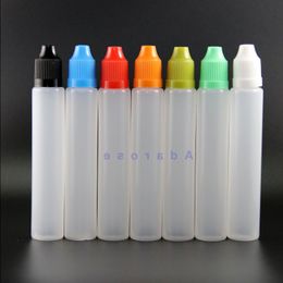 Unicorn dropper bottle 30ML With Child Proof Safety Cap pen shape Nipple LDPE plastic material for e liquid Pmfrc