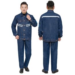 供給純粋な綿の炎の遅れ衣服反射性安全服の仕事の仕様165-195買いメモサイズ