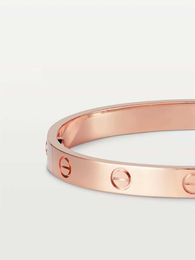 Bracelete de Gold 18k, da série de charme de designer, com Diamond Rose non Fading Classic Presente para namorada e melhor amigo