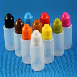 100 Sets 20ml (1 oz) Plastic Dropper Bottles CHILD Proof Caps & Tips LDPE For E Vapour Cig Liquid 20 ml Bstrp