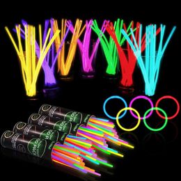 LED Light Sticks Glow Sticks for Children Adults Glow In The Dark Eye Glasses kit Bracelet Connectors Necklaces 12 hour Glow for Party Supplies 230625