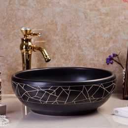 Hand crafted Chinese counter wash basin sink for home decorationhigh quatity Tbjpo