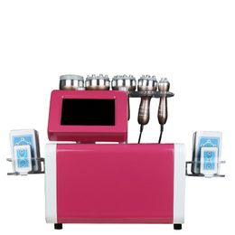 Hot Sale 40k Ultrasonic Vacuum Cavitation Machine 6 in 1 Body Slimming Cellulite Removal Body Sculpting Salon Beauty Health Massager