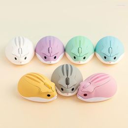 Mice Hamster 2.4GHz Wireless Mouse Sem Fio 4000DPI USB Optical Botuli Original Cute Sheikh Gaming Gift For PC Laptop Mause1 Rose22