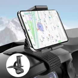 Dashboard Clip Car Phone Holder 360 Rotation Instrument HUD Sun Visor Clips GPS Bracket Stand for IPhone 13 Samsung Xiaomi