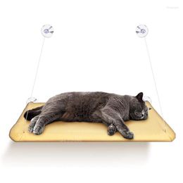 Cat Beds Pet Hammock 20KG Load-bearing Window Mounted Hommock Sunbathing Sill Suction Hanging Rest Sleeping Bag & Mats